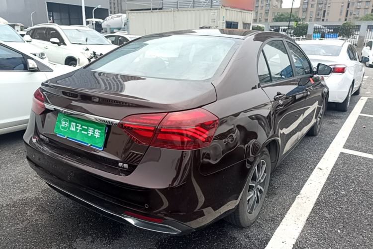 Used Geely Auto Emgrand 2019 Leading Edition 1.5L Manual Luxury Model China VI Standard Rear Right 45 Deg