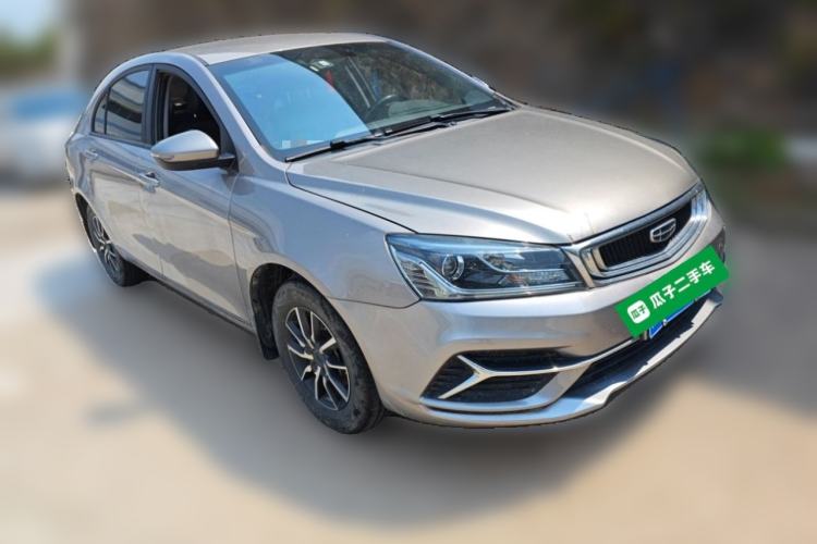 Used Geely Auto Emgrand 2019 Leading Edition 1.5L CVT Luxury Model China VI Standard Front Right 45 Deg