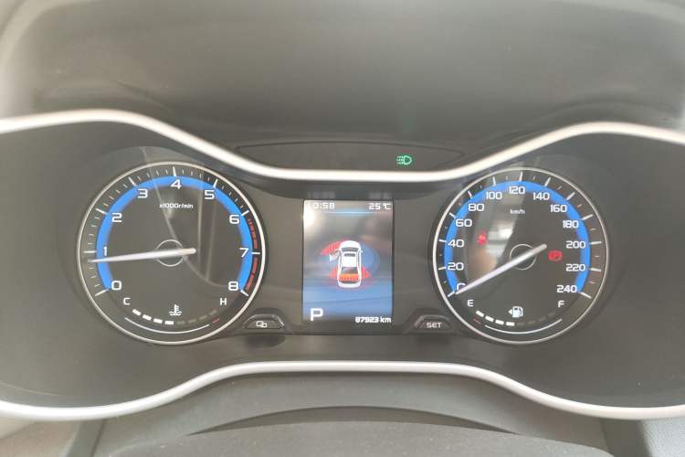 Used Geely Auto Emgrand 2019 Leading Edition 1.5L CVT Luxury Model China VI Standard Instrument Cluster