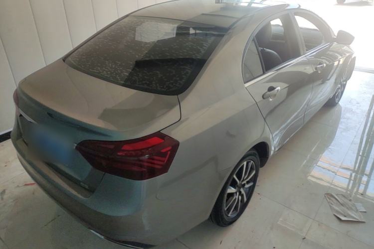 Used Geely Auto Emgrand 2019 Leading Edition 1.5L Manual Upgraded Connectivity Model China VI Standard Rear Right 45 Deg