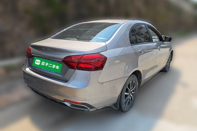 Used Geely Auto Emgrand 2019 Leading Edition 1.5L CVT Luxury Model China VI Standard Rear Right 45 Deg