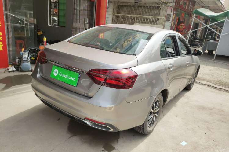 Used Geely Auto Emgrand 2019 Leading Edition 1.5L CVT Luxury Model China VI Standard Rear Right 45 Deg