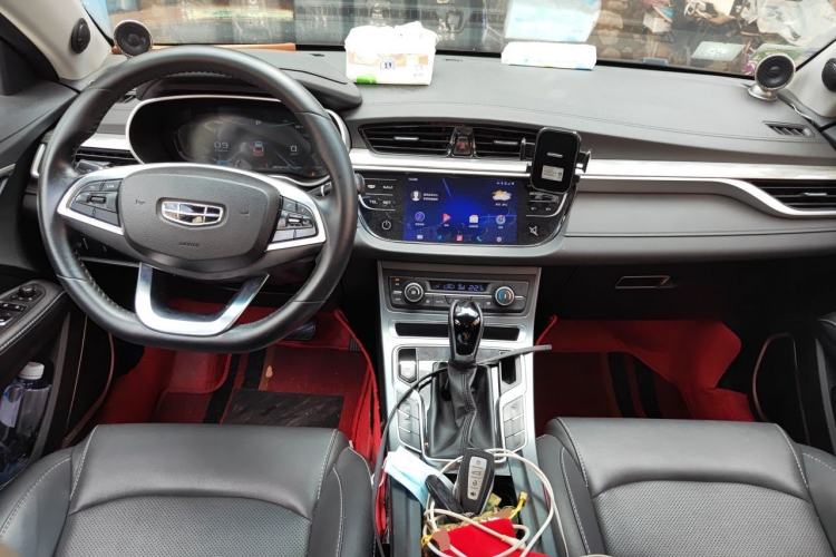 Used Geely Auto Emgrand 2019 Leading Edition 1.5L CVT Upward Asian Games Edition China V Center Console