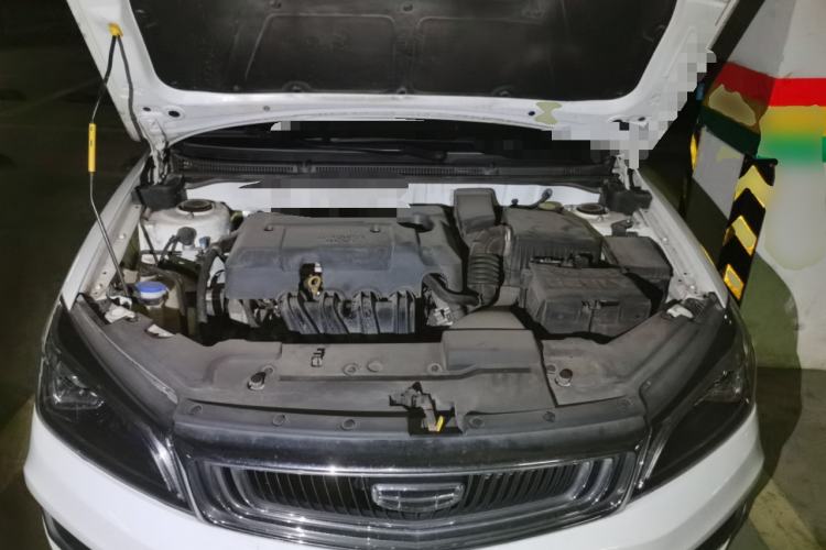 Used Geely Auto Emgrand 2019 Leading Edition 1.5L CVT Upward Asian Games Edition China VI Engine Bay