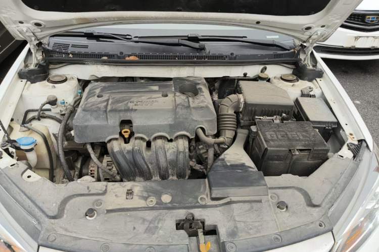 Used Geely Auto Emgrand 2019 Leading Edition 1.5L Manual Upgraded Connectivity Model China VI Standard Engine Bay