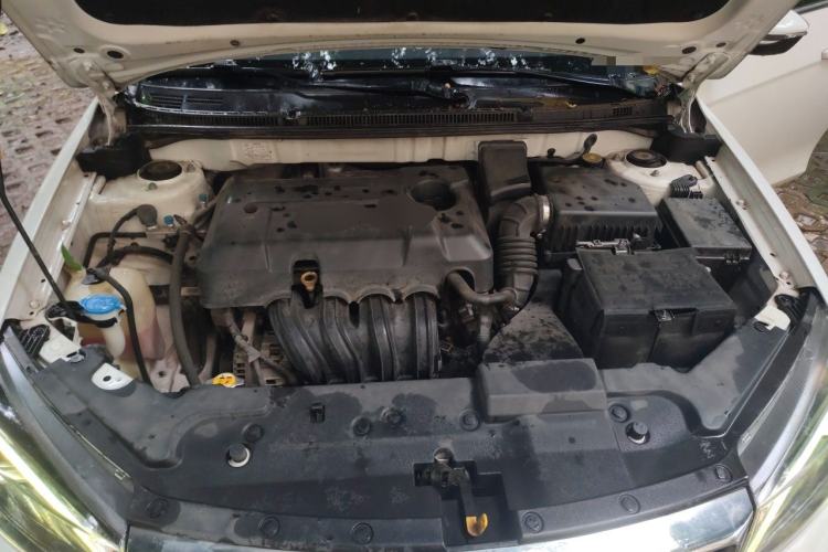 Used Geely Auto Emgrand 2019 Leading Edition 1.5L CVT Upward-Connected Model China VI Standard Engine Bay
