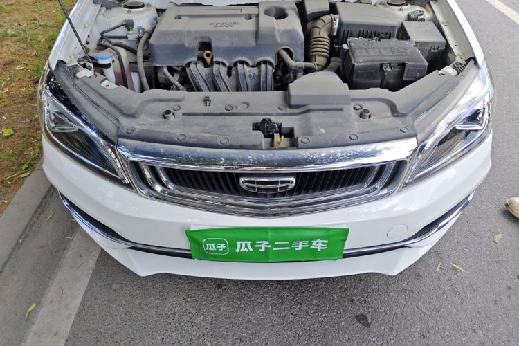 Used Geely Auto Emgrand 2019 Leading Edition 1.5L CVT Upward Asian Games Edition China VI Engine Bay