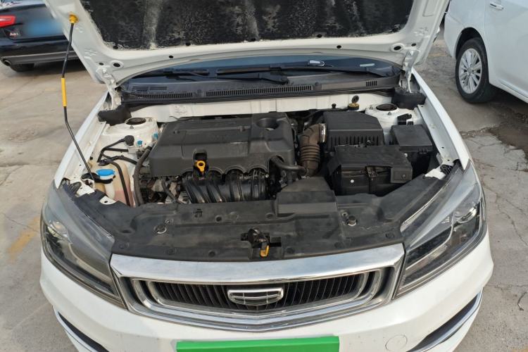 Used Geely Auto Emgrand 2019 Leading Edition 1.5L Manual Luxury Model China VI Standard Engine Bay