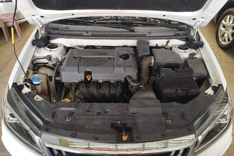 Used Geely Auto Emgrand 2019 Leading Edition 1.5L CVT Upward Asian Games Edition China VI Engine Bay