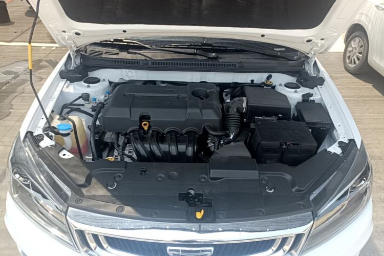 Used Geely Auto Emgrand 2019 Leading Edition 1.5L Manual Luxury Model China VI Standard Engine Bay