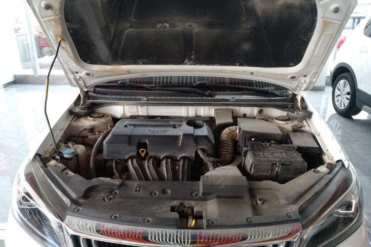 Used Geely Auto Emgrand 2019 Leading Edition 1.5L CVT Upward Asian Games Edition China VI Engine Bay