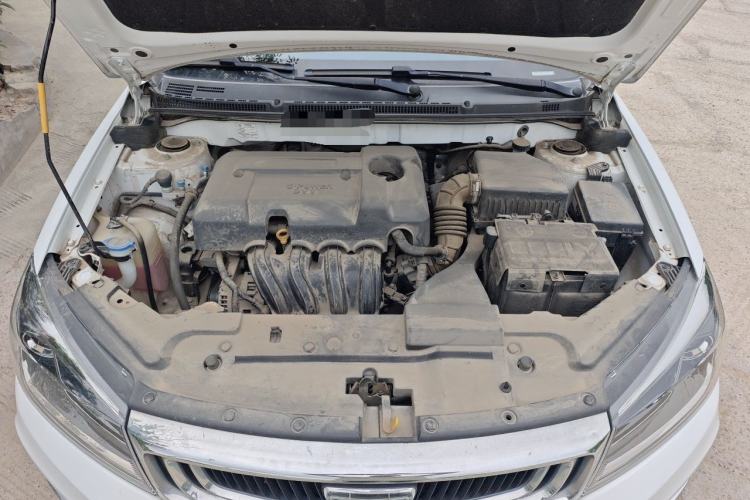 Used Geely Auto Emgrand 2019 Leading Edition 1.5L Manual Luxury Model China VI Standard Engine Bay