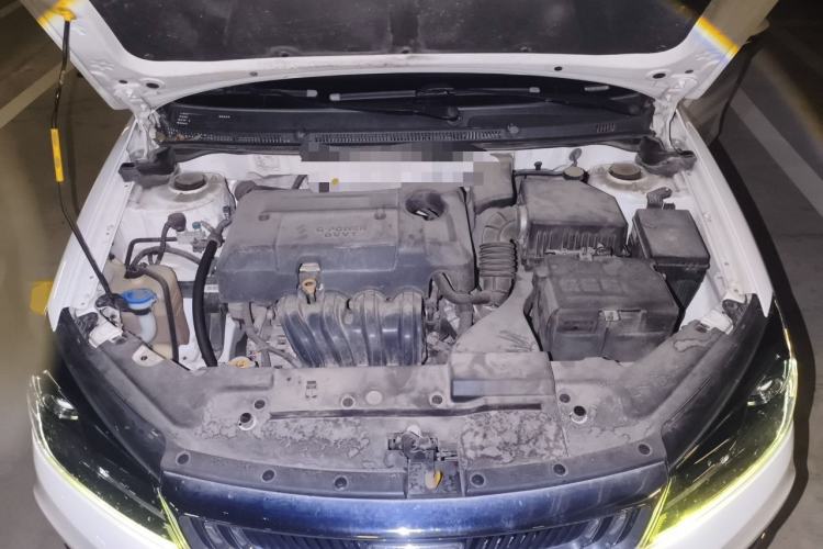 Used Geely Auto Emgrand 2019 Leading Edition 1.5L CVT Luxury Model China VI Standard Engine Bay