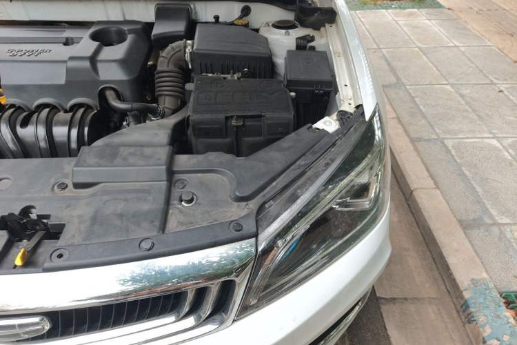 Used Geely Auto Emgrand 2019 Leading Edition 1.5L CVT Upward Asian Games Edition China VI Engine Bay Left
