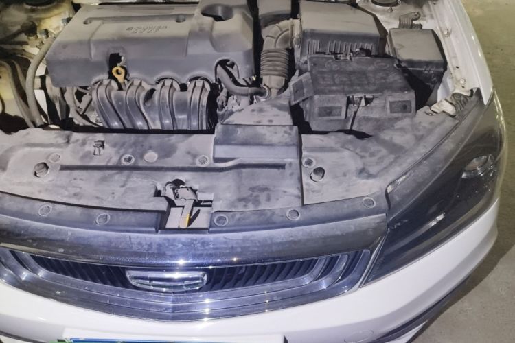Used Geely Auto Emgrand 2019 Leading Edition 1.5L CVT Luxury Model China VI Standard Engine Bay Left