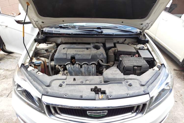 Used Geely Auto Emgrand 2019 Leading Edition 1.5L CVT Upward Asian Games Edition China V Engine Bay