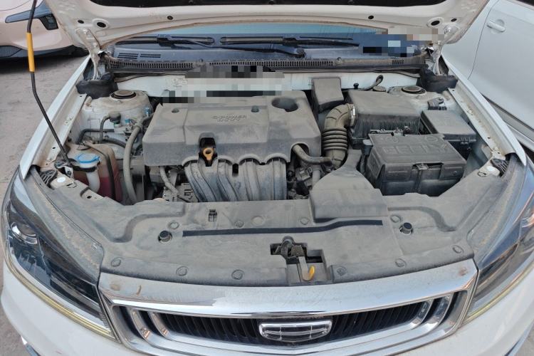 Used Geely Auto Emgrand 2019 Leading Edition 1.5L CVT Luxury Model China VI Standard Engine Bay