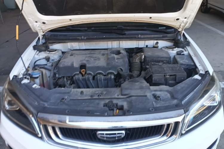Used Geely Auto Emgrand 2019 Leading Edition 1.5L Manual Upward Asian Games Edition China VI Engine Bay