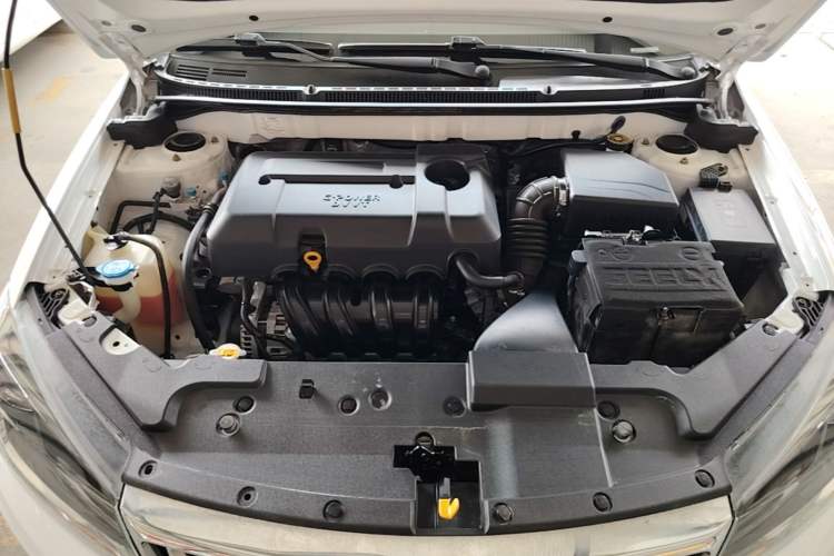 Used Geely Auto Emgrand 2019 Leading Edition 1.5L Manual Luxury Model China VI Standard Engine Bay