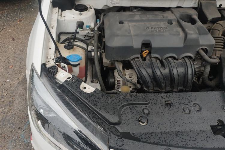 Used Geely Auto Emgrand 2019 Leading Edition 1.5L CVT Luxury Model China VI Standard Engine Bay Right