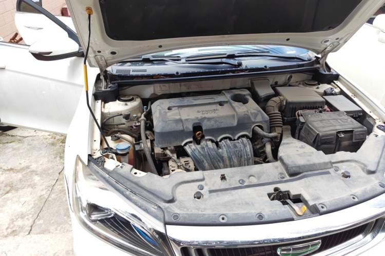 Used Geely Auto Emgrand 2019 Leading Edition 1.5L CVT Upward Asian Games Edition China V Engine Bay Right