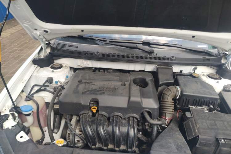 Used Geely Auto Emgrand 2019 Leading Edition 1.5L CVT Luxury Model China VI Standard Engine Bay Right