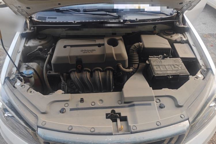 Used Geely Auto Emgrand 2019 Leading Edition 1.5L Manual Upgraded Connectivity Model China VI Standard Engine Bay