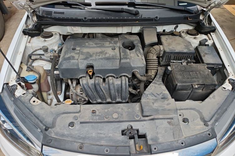 Used Geely Auto Emgrand 2019 Leading Edition 1.5L CVT Upward-Connected Model China VI Standard Engine Bay