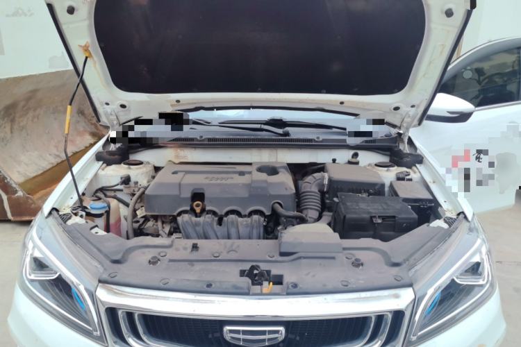 Used Geely Auto Emgrand 2019 Leading Edition 1.5L Manual Upgraded Connectivity Model China VI Standard Engine Bay