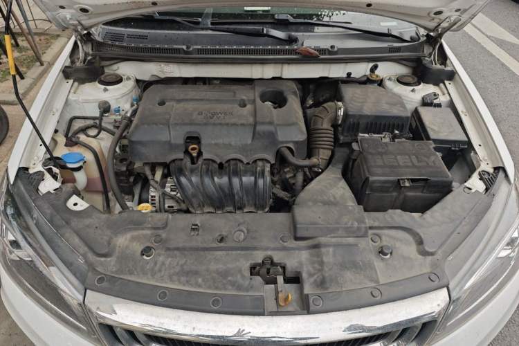 Used Geely Auto Emgrand 2019 Leading Edition 1.5L Manual Upward Asian Games Edition China VI Engine Bay