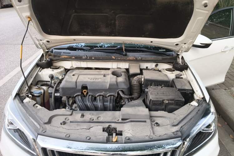 Used Geely Auto Emgrand 2019 Leading Edition 1.5L CVT Upward Asian Games Edition China VI Engine Bay
