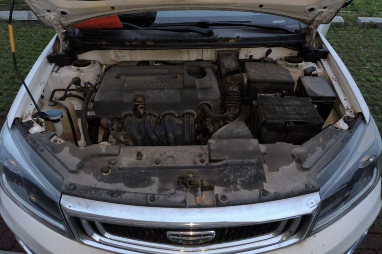 Used Geely Auto Emgrand 2019 Leading Edition 1.5L CVT Luxury Model China VI Standard Engine Bay