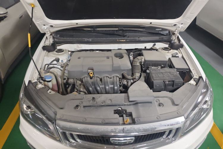 Used Geely Auto Emgrand 2019 Leading Edition 1.5L Manual Upgraded Connectivity Model China VI Standard Engine Bay