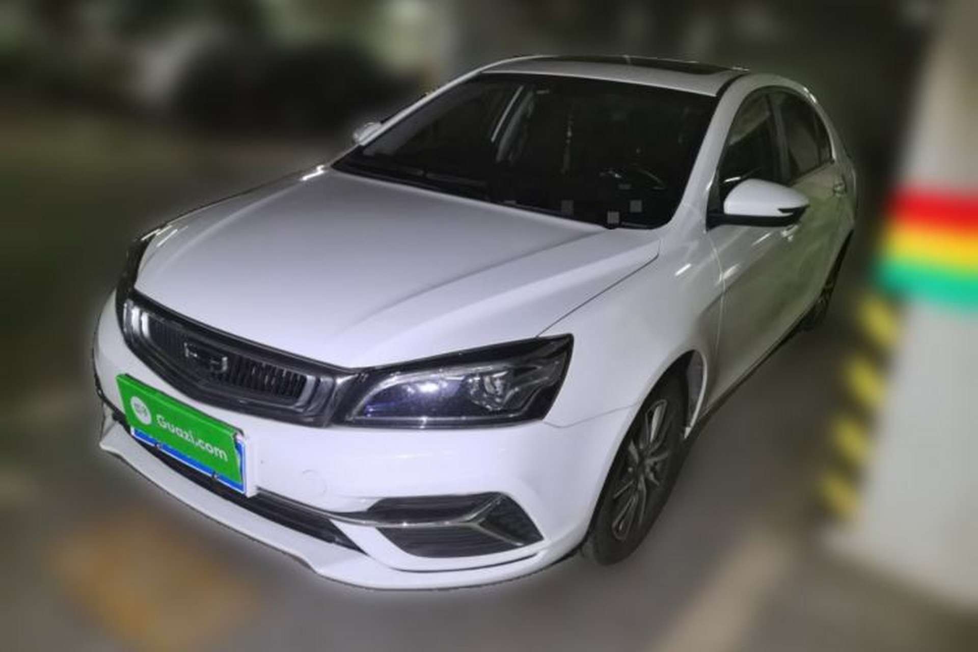 Used Geely Auto Emgrand 2019 Leading Edition 1.5L CVT Upward Asian Games Edition China VI Front Left 45 Deg