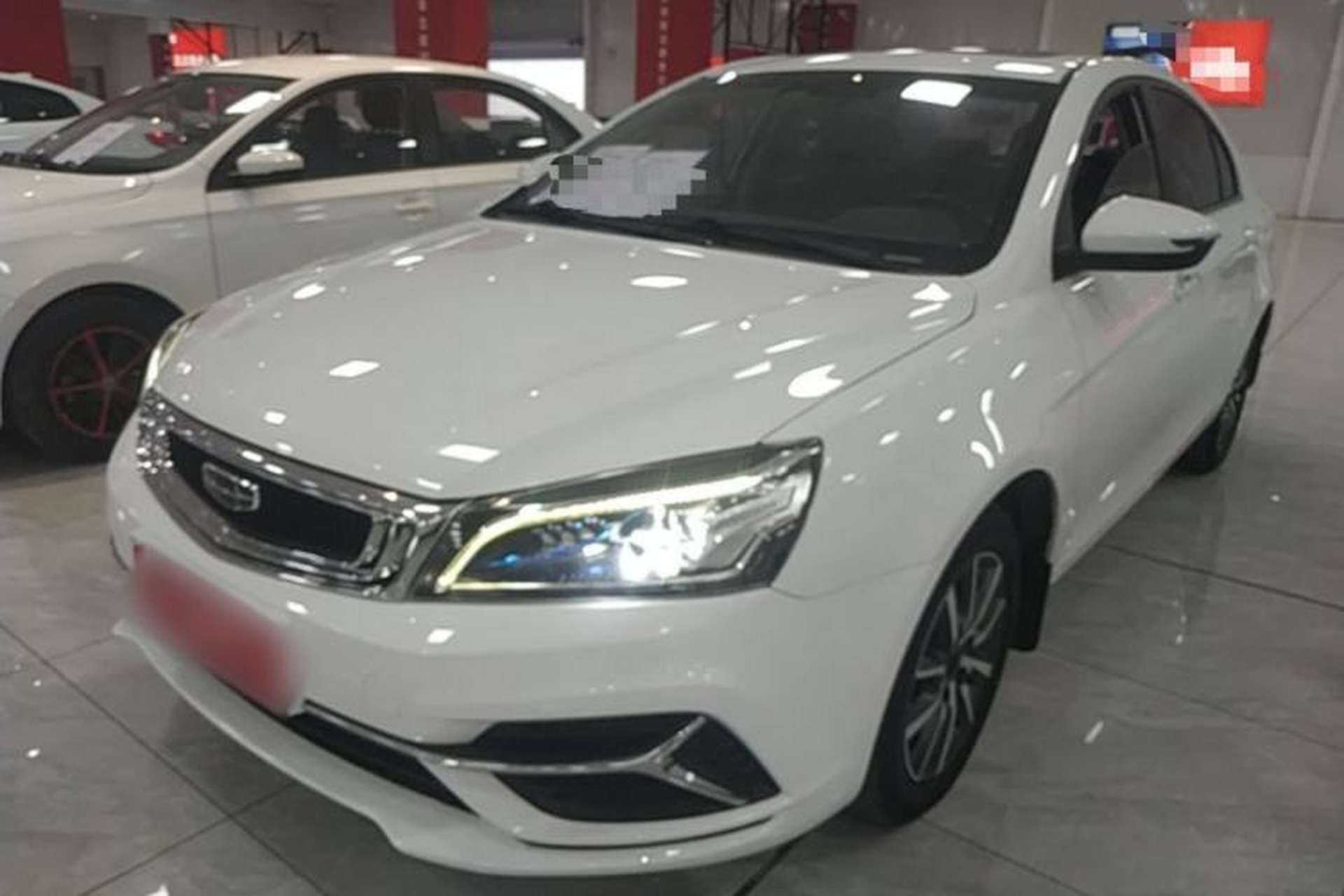 Used Geely Auto Emgrand 2019 Leading Edition 1.5L CVT Upward-Connected Model China VI Standard Front Left 45 Deg