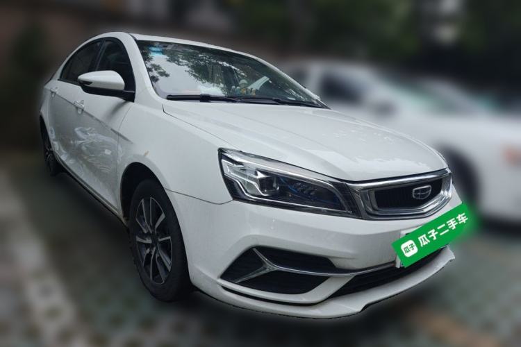 Used Geely Auto Emgrand 2019 Leading Edition 1.5L CVT Upward-Connected Model China VI Standard Front Right 45 Deg