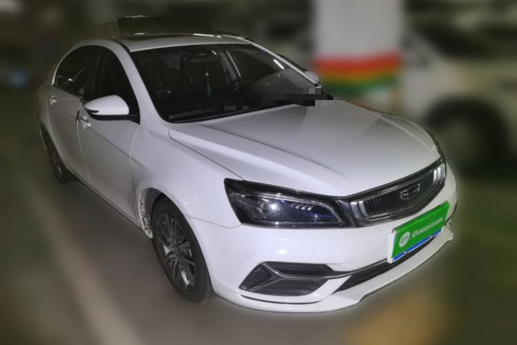 Used Geely Auto Emgrand 2019 Leading Edition 1.5L CVT Upward Asian Games Edition China VI Front Right 45 Deg