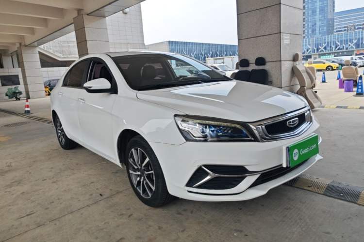 Used Geely Auto Emgrand 2019 Leading Edition 1.5L CVT Upward-Connected Model China VI Standard Front Right 45 Deg