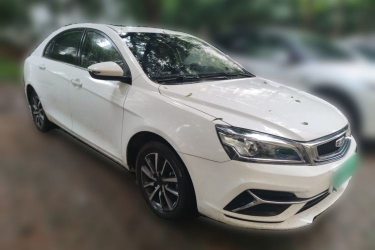 Used Geely Auto Emgrand 2019 Leading Edition 1.5L CVT Upward-Connected Model China VI Standard Front Right 45 Deg