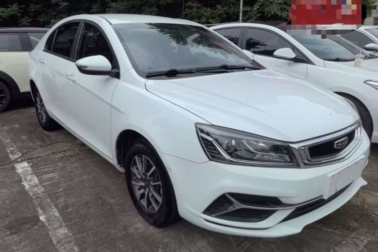 Used Geely Auto Emgrand 2019 Leading Edition 1.5L Manual Luxury Model China VI Standard Front Right 45 Deg