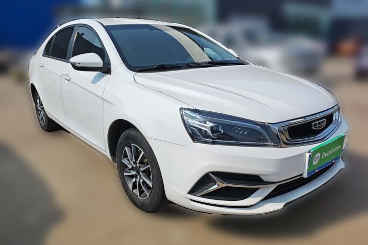 Used Geely Auto Emgrand 2019 Leading Edition 1.5L Manual Luxury Model China VI Standard Front Right 45 Deg