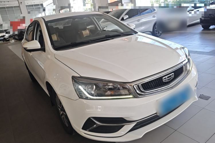 Used Geely Auto Emgrand 2019 Leading Edition 1.5L CVT Luxury Model China VI Standard Front Right 45 Deg