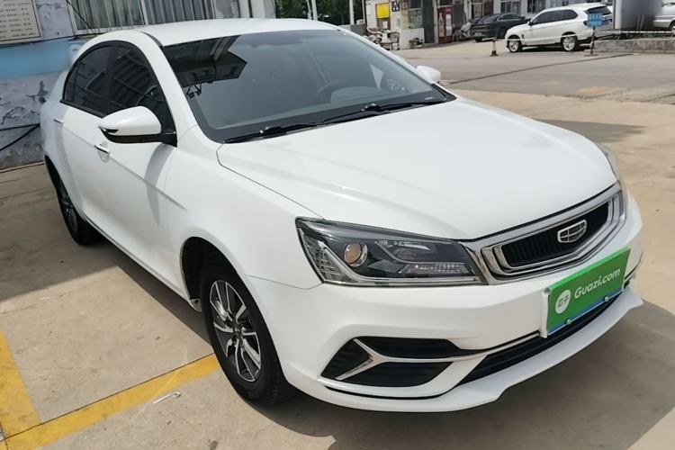 Used Geely Auto Emgrand 2019 Leading Edition 1.5L Manual Luxury Model China VI Standard Front Right 45 Deg