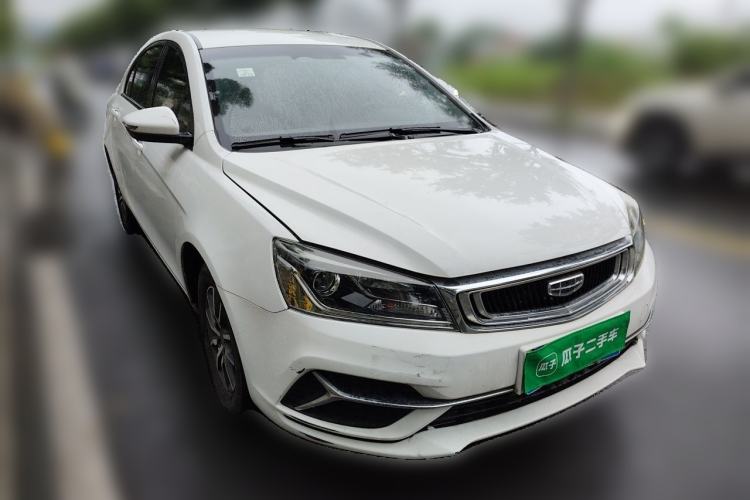Used Geely Auto Emgrand 2019 Leading Edition 1.5L CVT Luxury Model China VI Standard Front Right 45 Deg