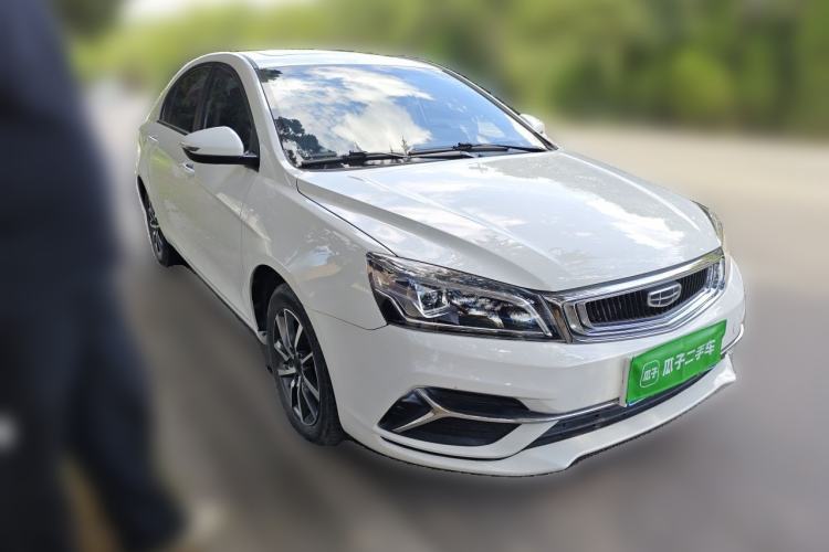 Used Geely Auto Emgrand 2019 Leading Edition 1.5L CVT Upward Asian Games Edition China VI Front Right 45 Deg