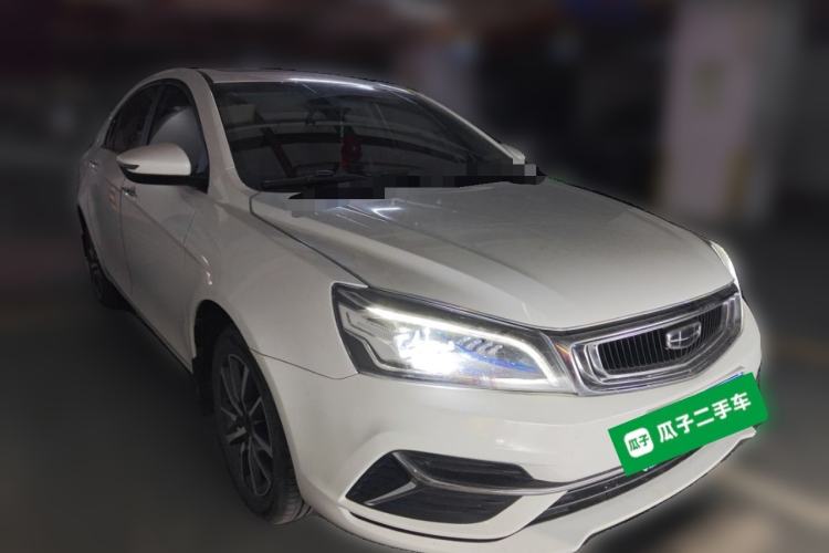 Used Geely Auto Emgrand 2019 Leading Edition 1.5L Manual Upgraded Connectivity Model China VI Standard Front Right 45 Deg