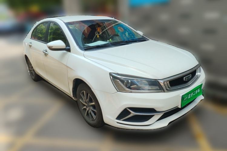 Used Geely Auto Emgrand 2019 Leading Edition 1.5L CVT Luxury Model China VI Standard Front Right 45 Deg