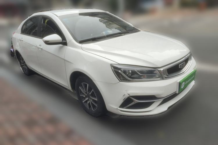 Used Geely Auto Emgrand 2019 Leading Edition 1.5L CVT Luxury Model China VI Standard Front Right 45 Deg