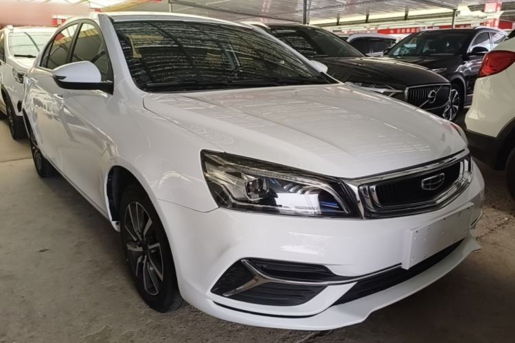 Used Geely Auto Emgrand 2019 Leading Edition 1.5L CVT Upward Asian Games Edition China VI Front Right 45 Deg