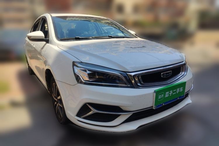 Used Geely Auto Emgrand 2019 Leading Edition 1.5L CVT Upward Asian Games Edition China VI Front Right 45 Deg